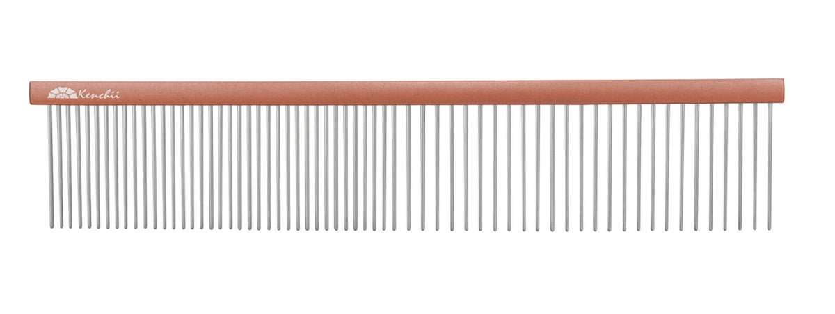 Kenchii Rose Gold 7.5" Grooming Comb