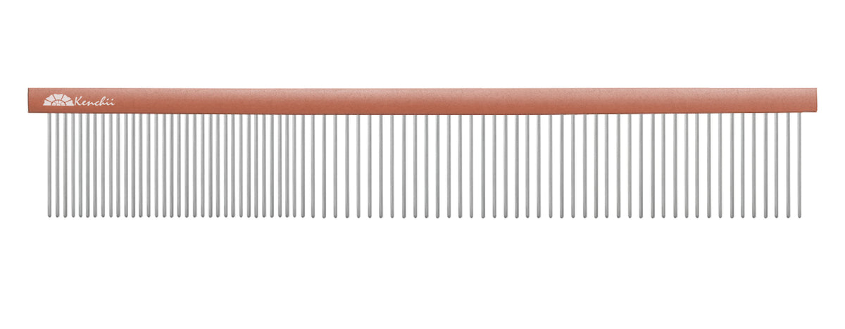 Kenchii Rose Gold 9.8" Grooming Comb