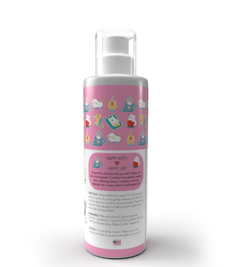 Kenchii Pets Happy Kitty 8oz Grooming Spray