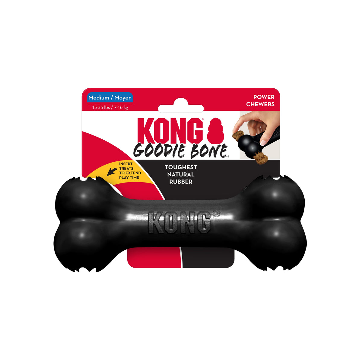 KONG® Extreme Goodie Bone® Dog Chew Toy Medium