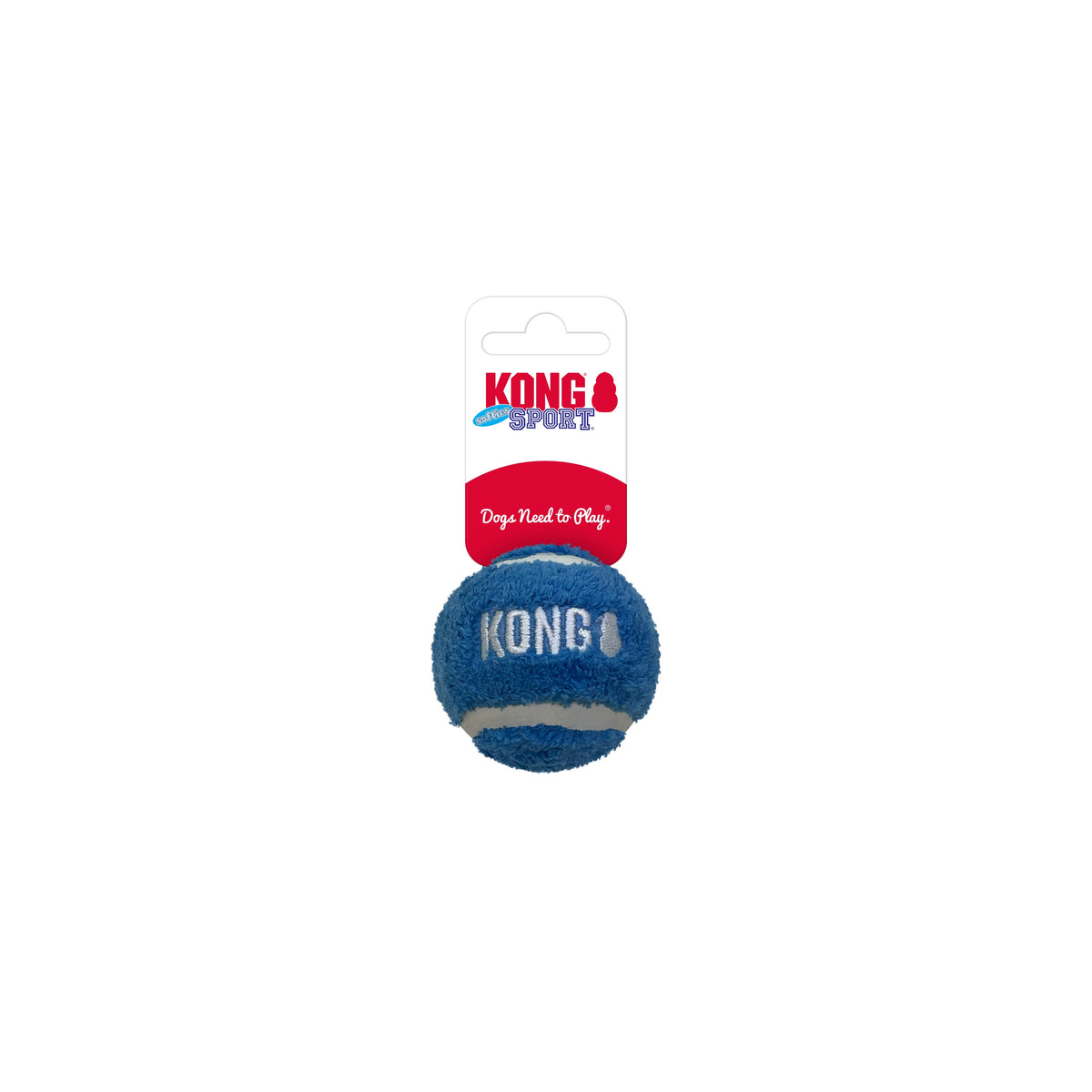 KONG® Sport® Softies Ball Dog Fetch Toy Assorted Small