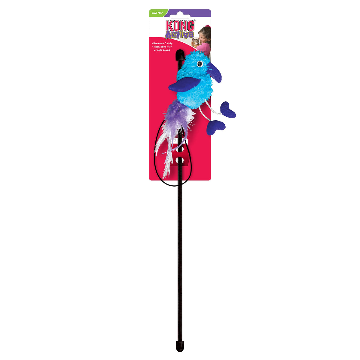 KONG® Teaser Feather Assorted Cat Toy