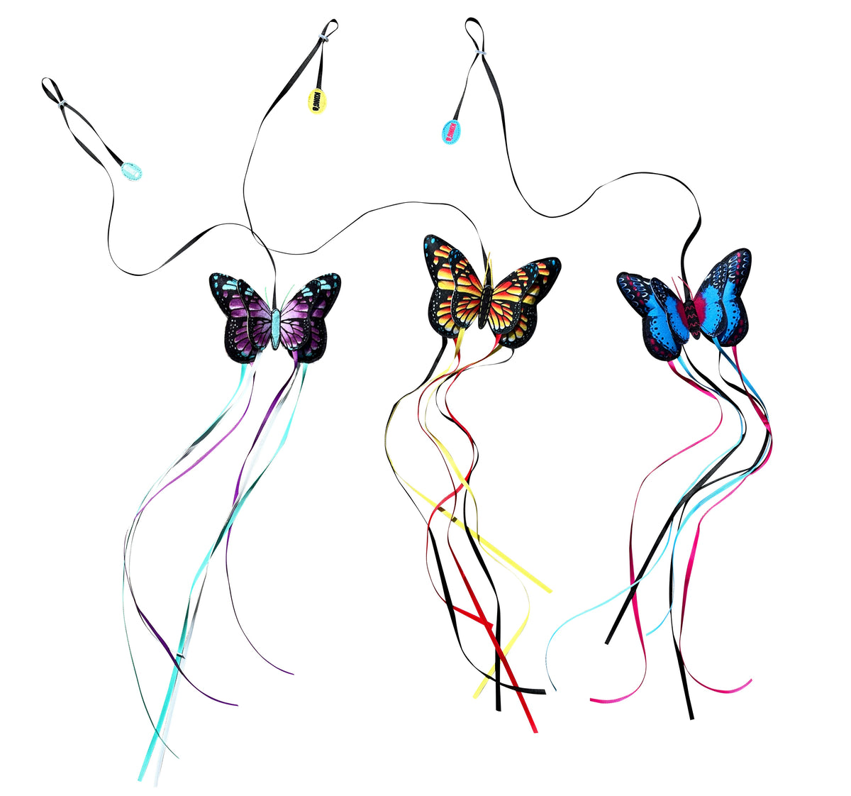 KONG® Teaser Butterfly Assorted Cat Toy