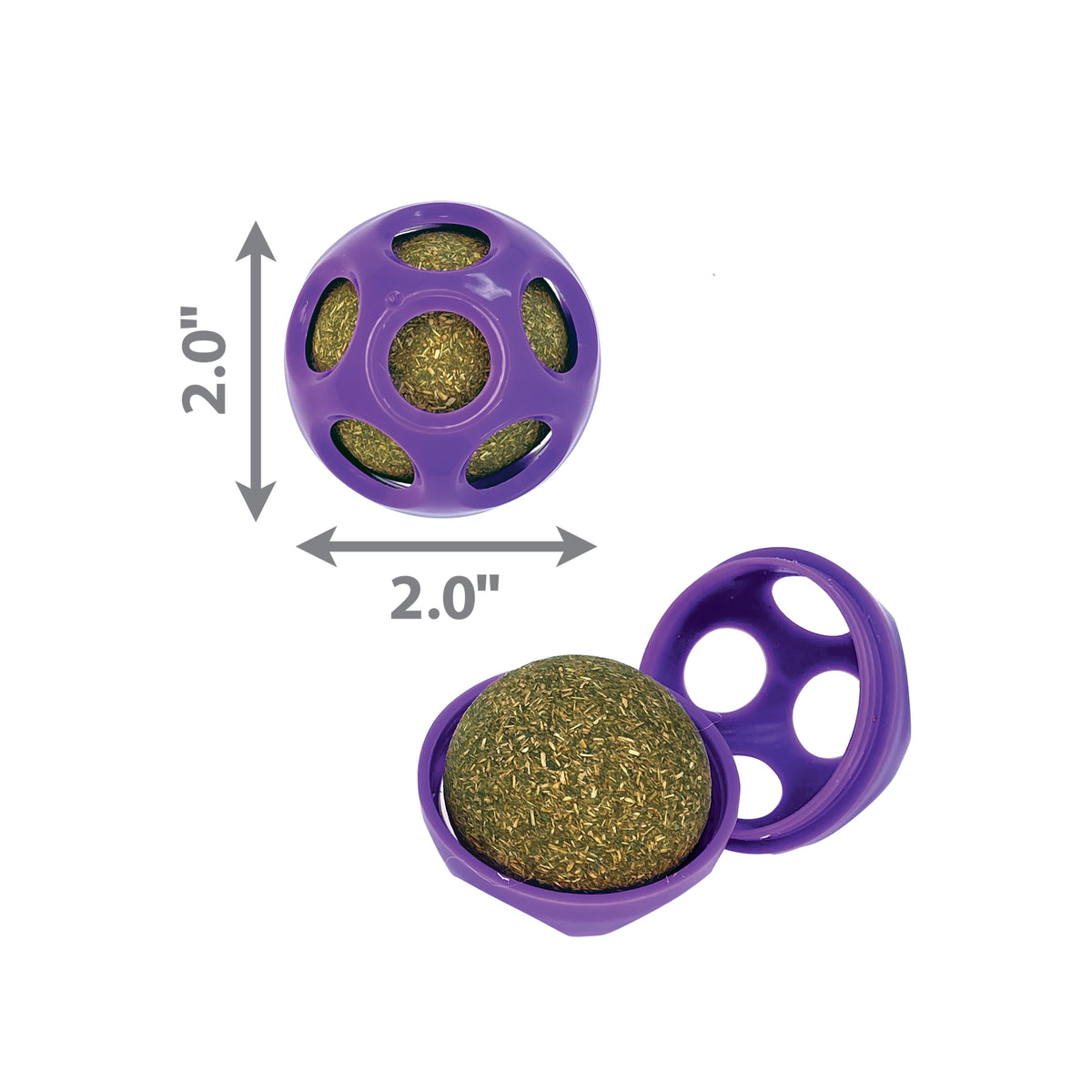KONG® Blissy Moon Ball w/catnip Cat Toy