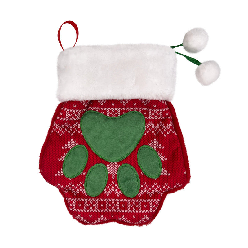 KONG Holiday Stocking Paw Large