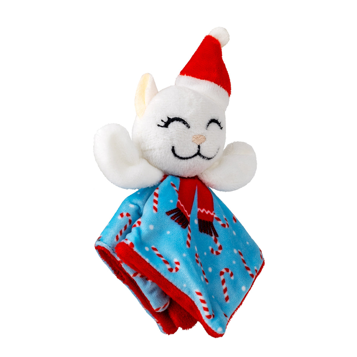 KONG Holiday Crackles Santa Kitty Cat Toy