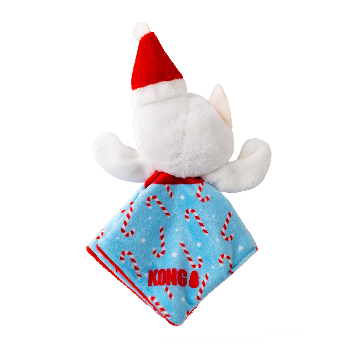 KONG Holiday Crackles Santa Kitty Cat Toy