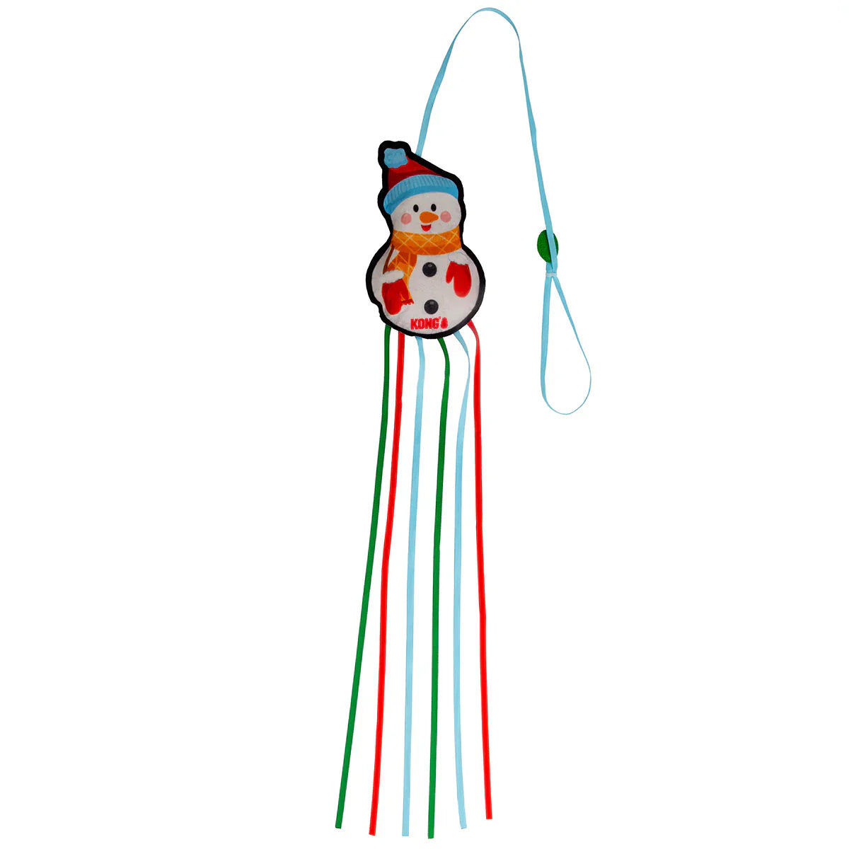 KONG Holiday Teaser Snowman Cat Toy