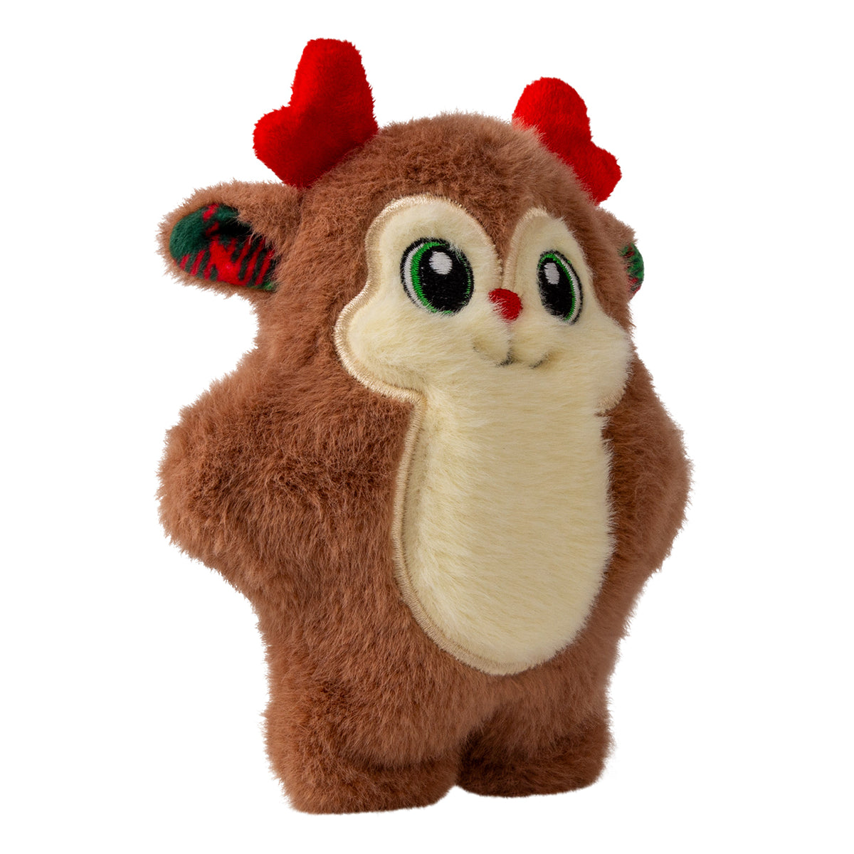 KONG Holiday Snuzzles Reindeer Dog Toy Md