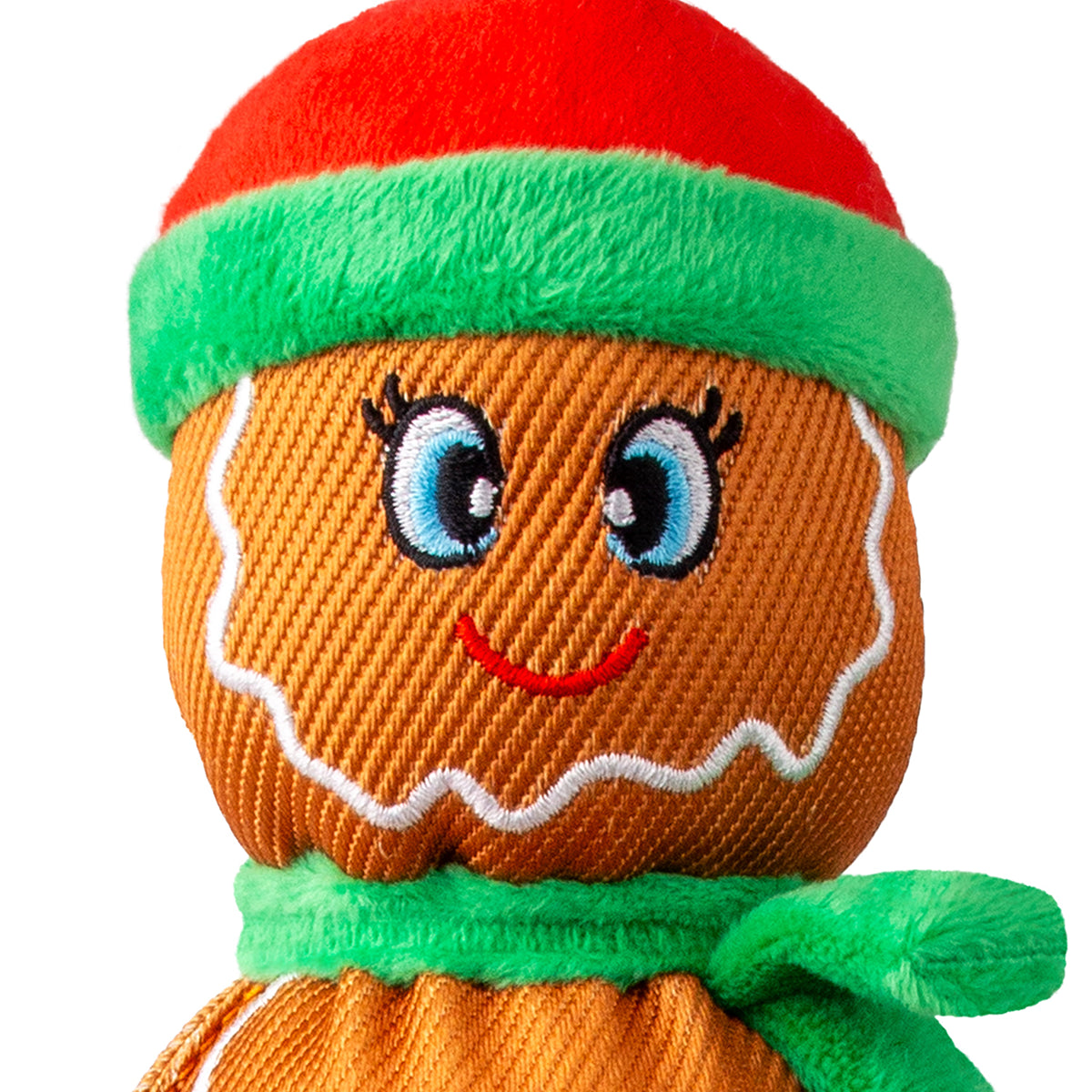 KONG Holiday Wubba™ Gingerbread Man Dog Toy Lg
