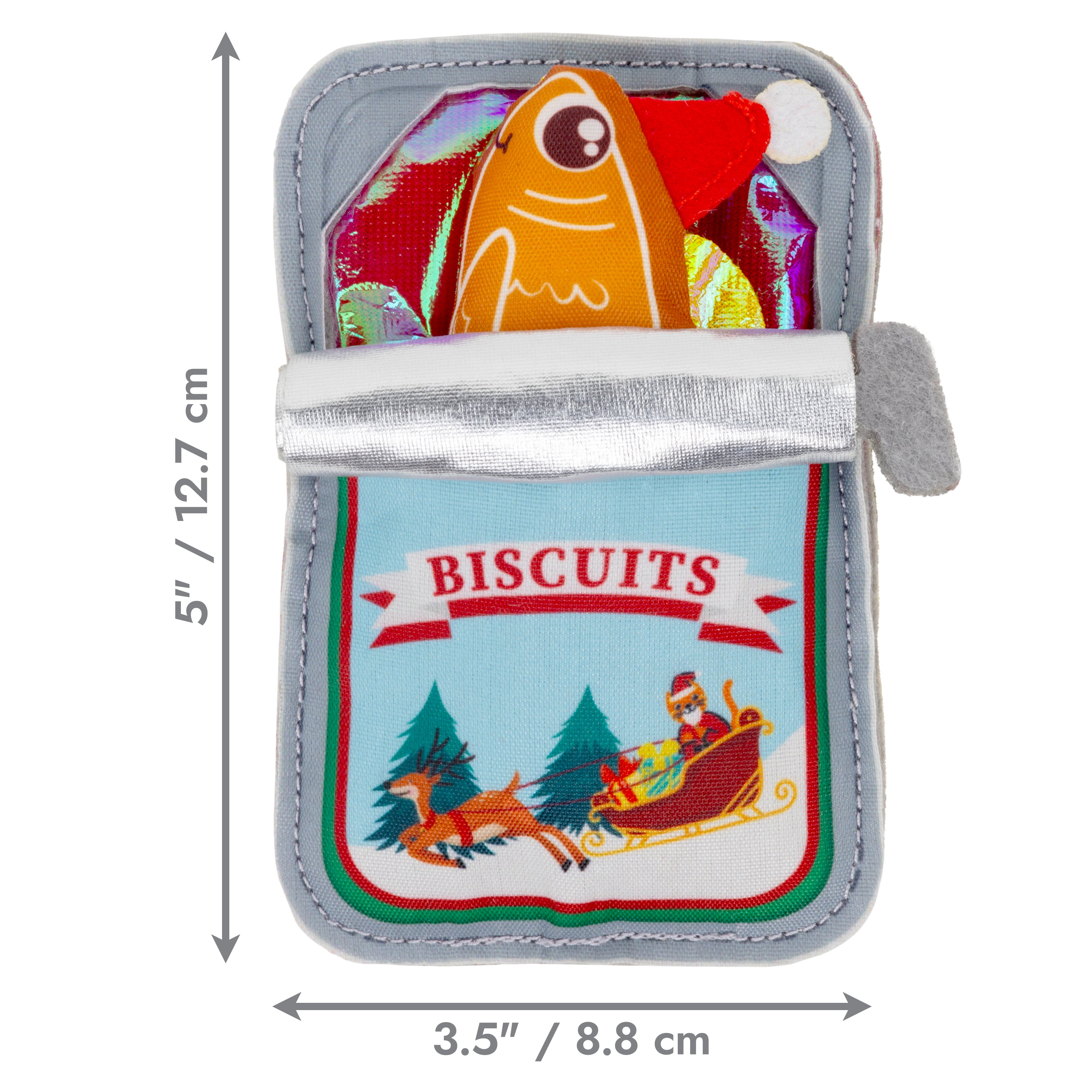 KONG Holiday Crackles Sardine
