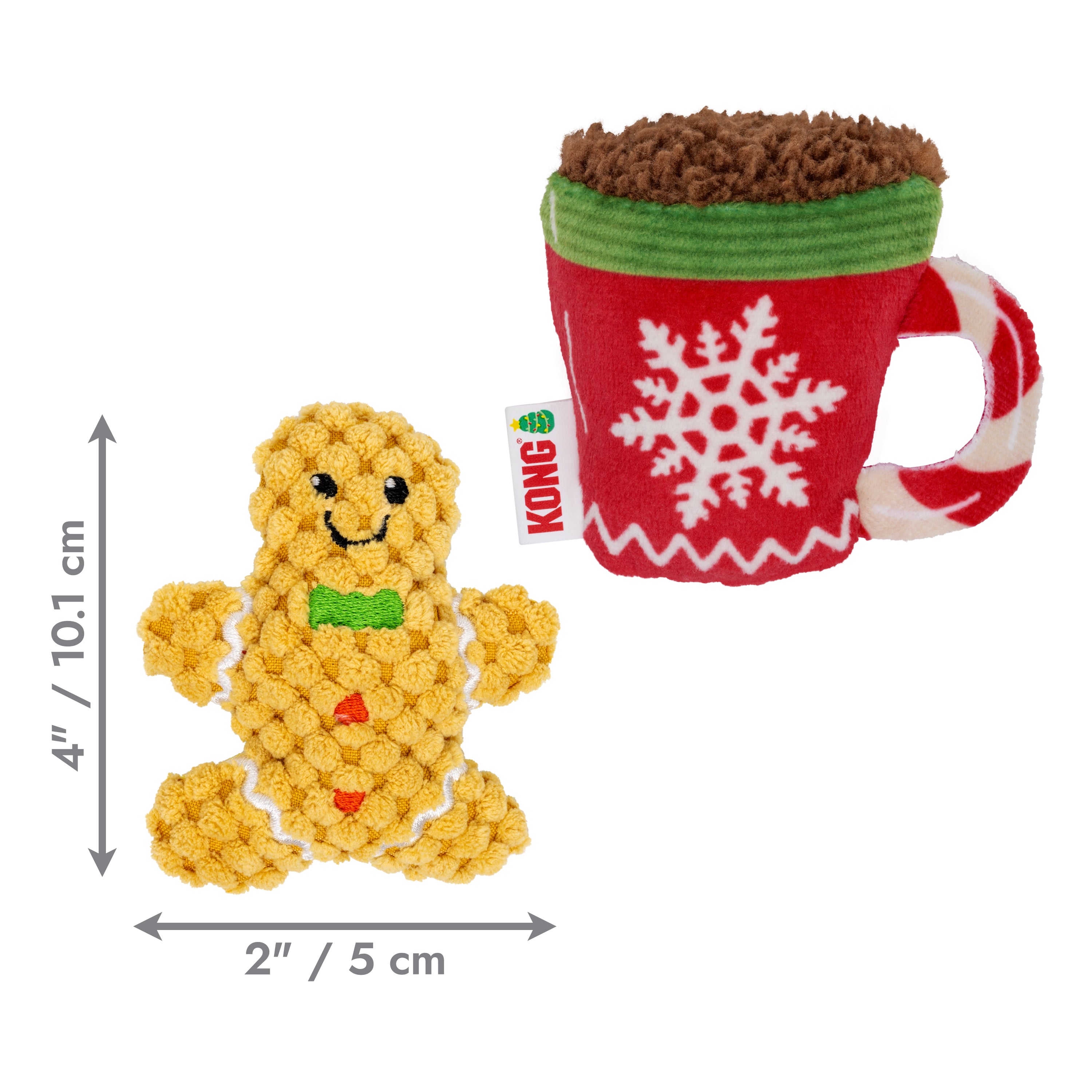 KONG Holiday Scrattles GBC 2-pk