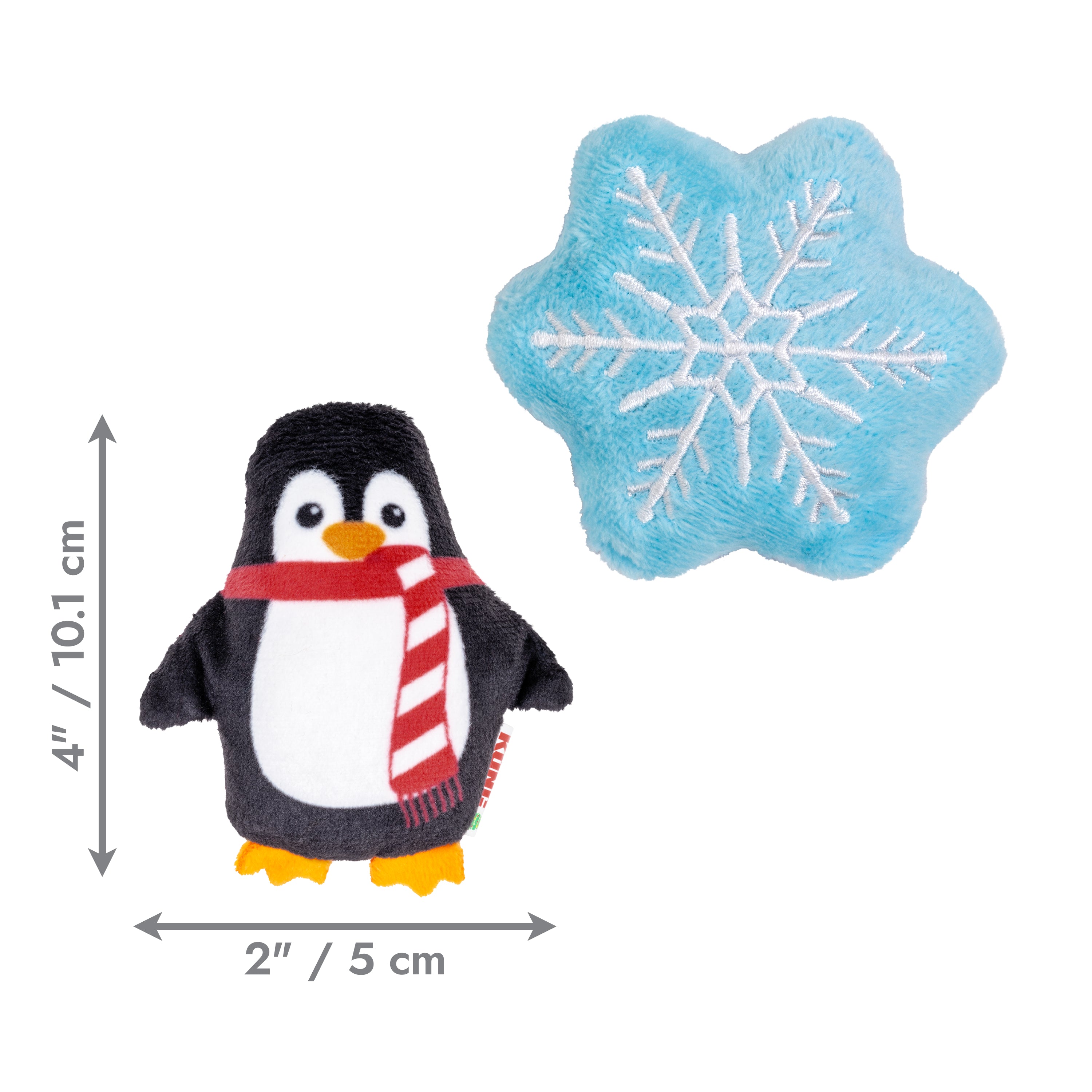 KONG Holiday Scrattles PS 2-pk
