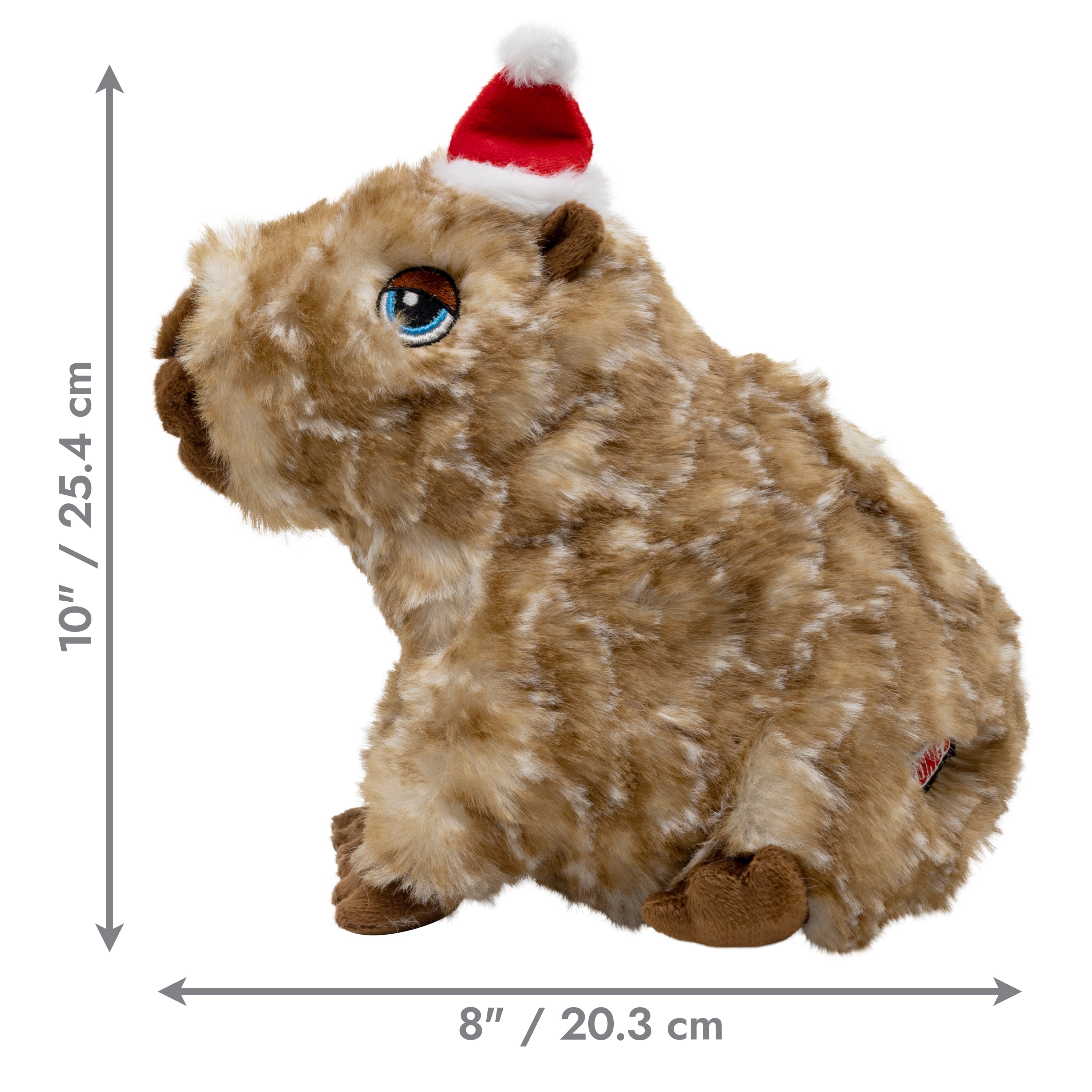 KONG Holiday Comfort Wuzzeez Capybara Md