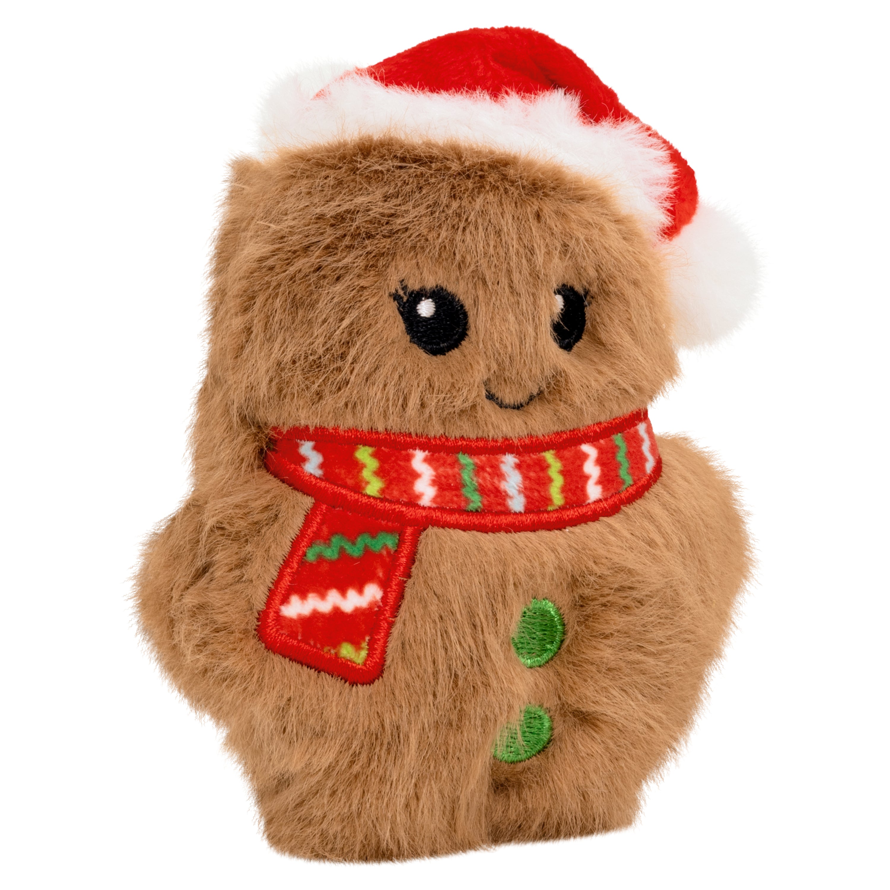 KONG Holiday Snuzzles Mini Santa Gingerbread XS