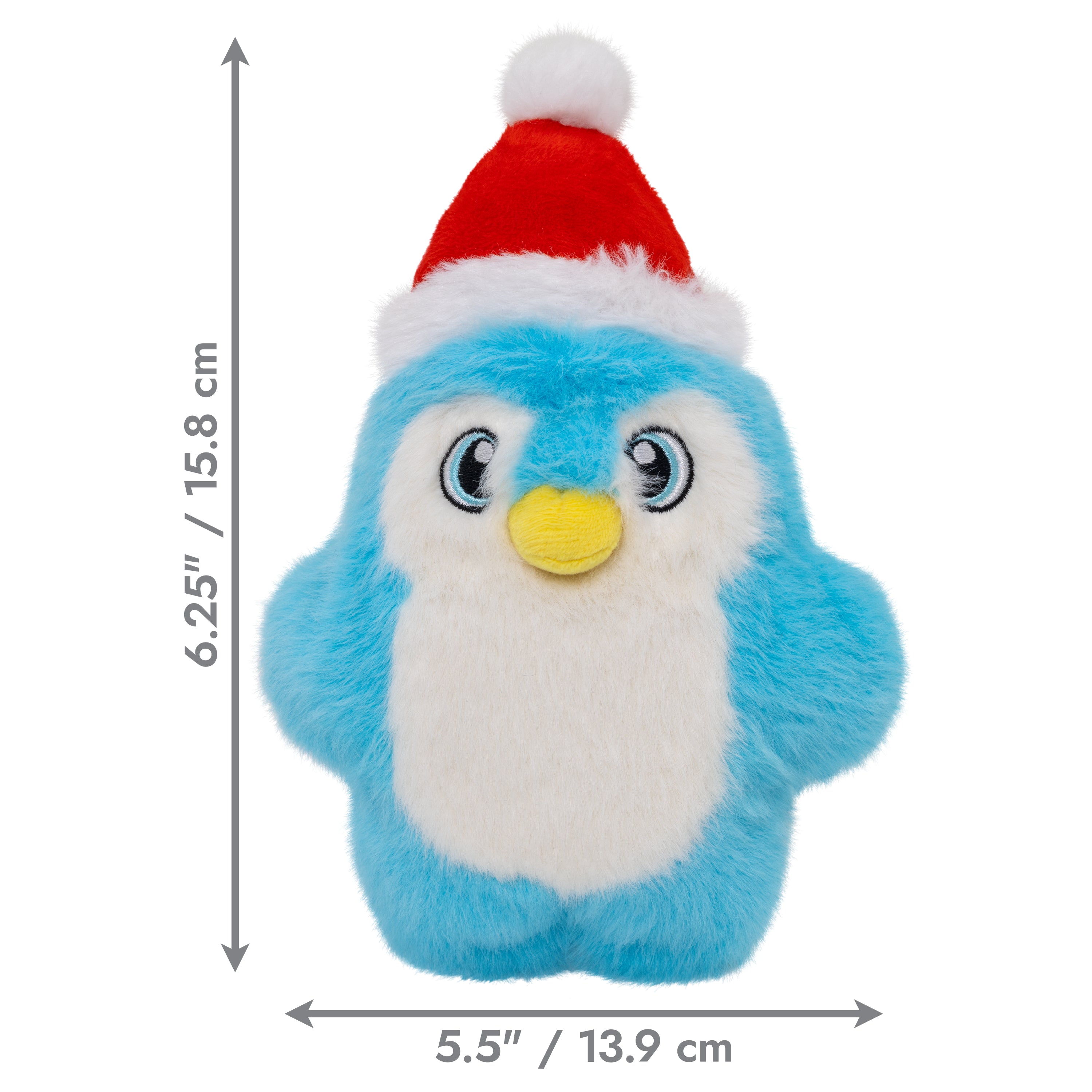 KONG Holiday Snuzzles Santa Penguin Sm
