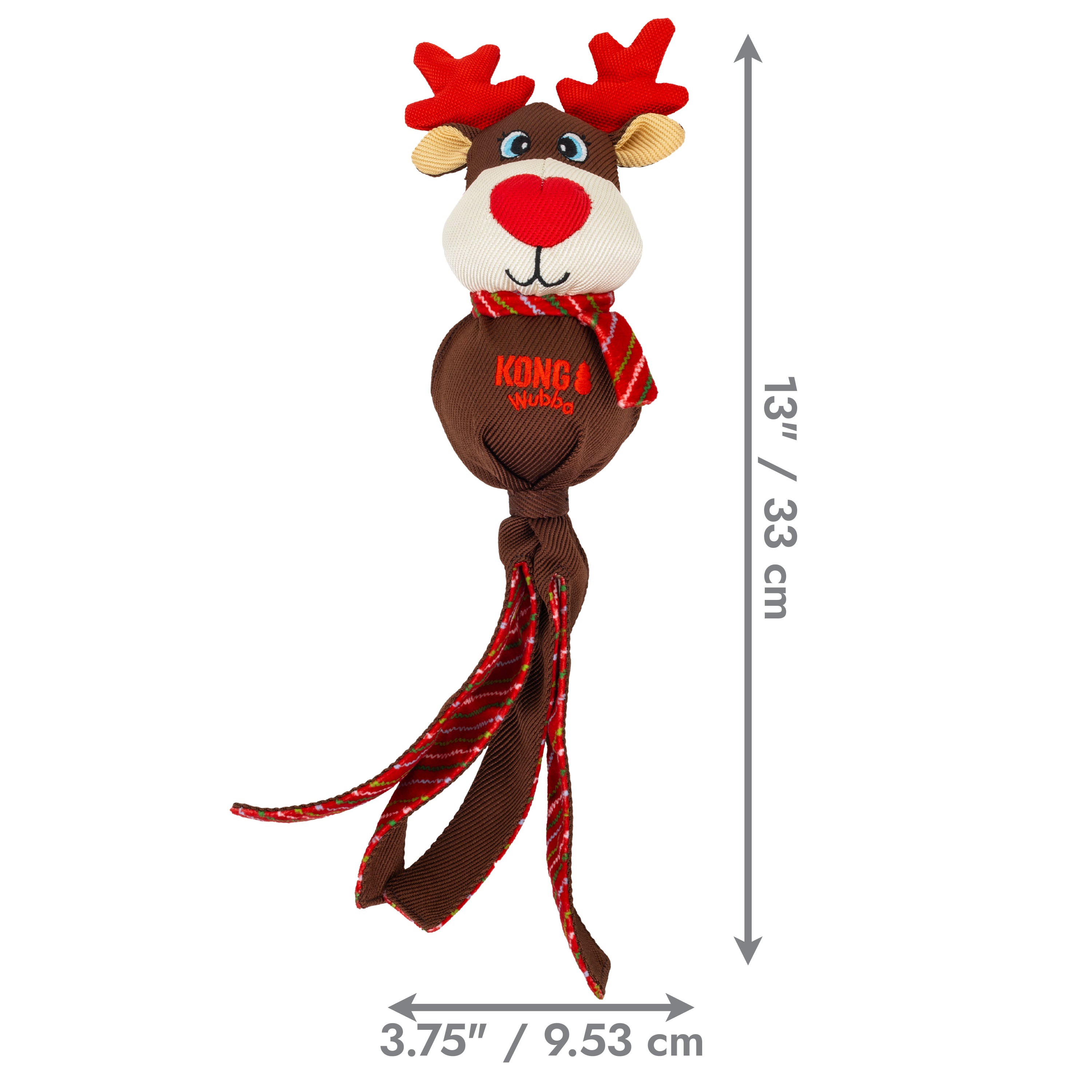 KONG Holiday Wubba® RS Assorted Lg