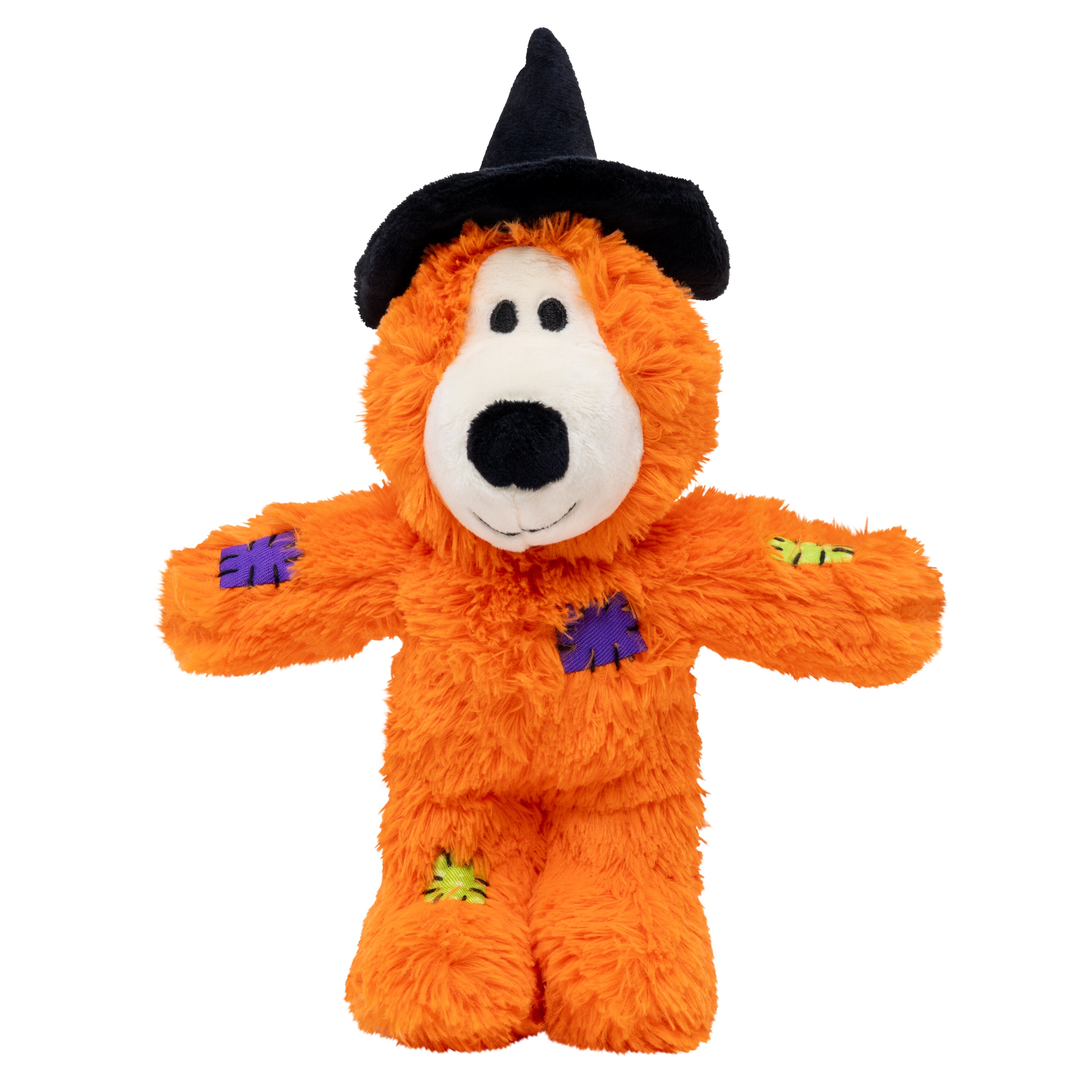 KONG Halloween Wild Knots Witch Bear Orange Sm/Md