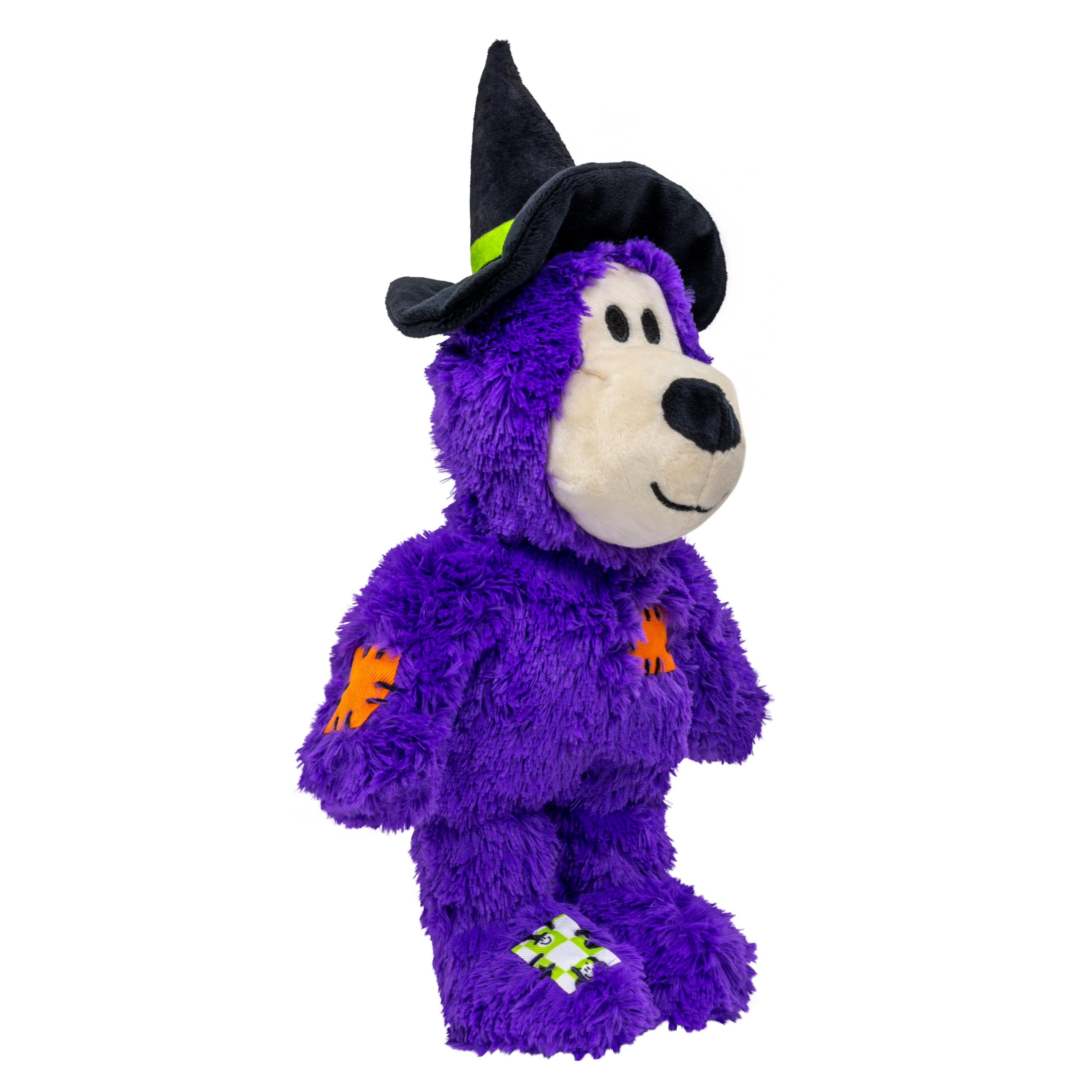 KONG Halloween Wild Knots Witch Bear Purple Md/Lg