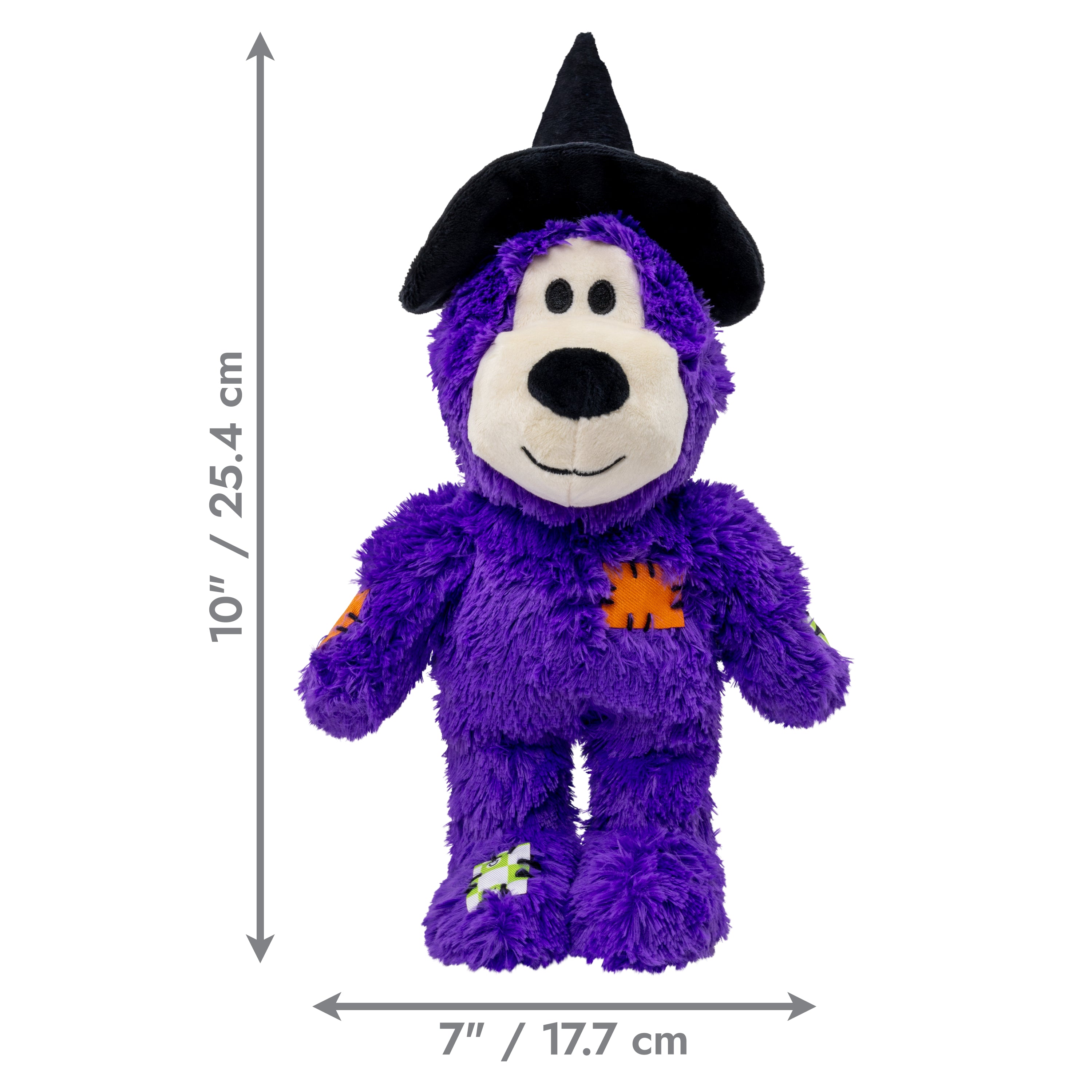 KONG Halloween Wild Knots Witch Bear Purple Md/Lg