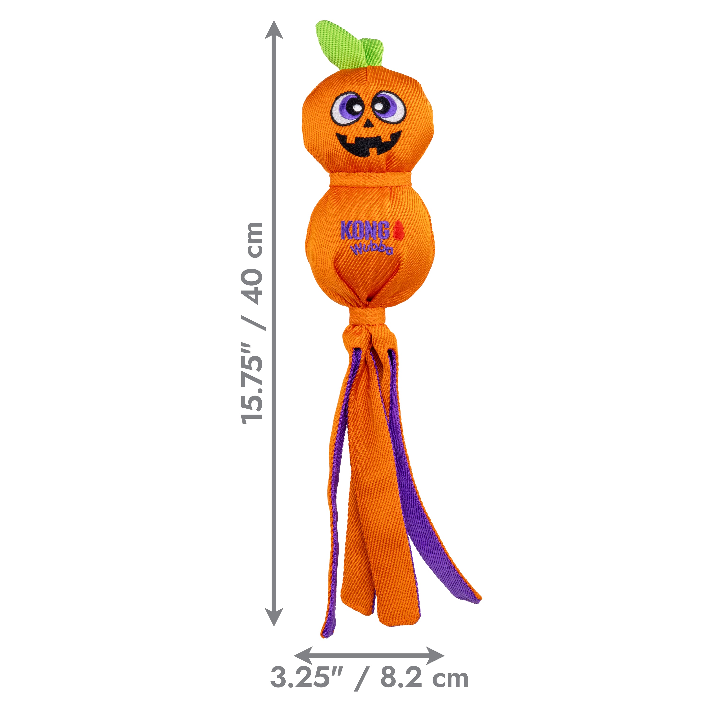 KONG Halloween Wubba® Ballistic Jack-O-Lantern Lg