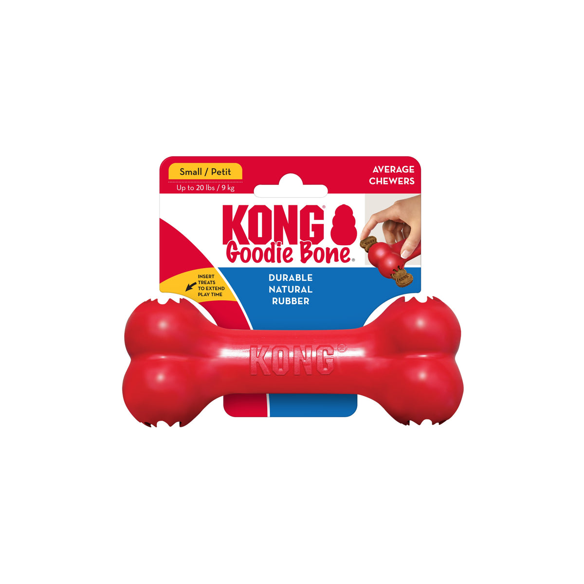 KONG® Goodie Bone® Dog Chew Toy Small