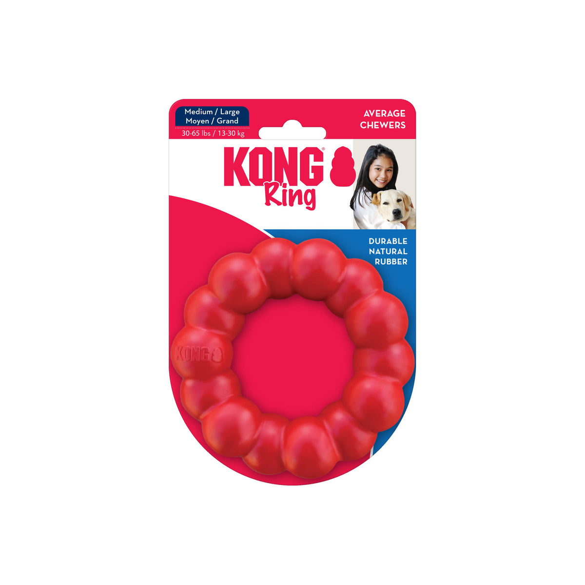 KONG® Ring Dog Chew Toy Medium/Large