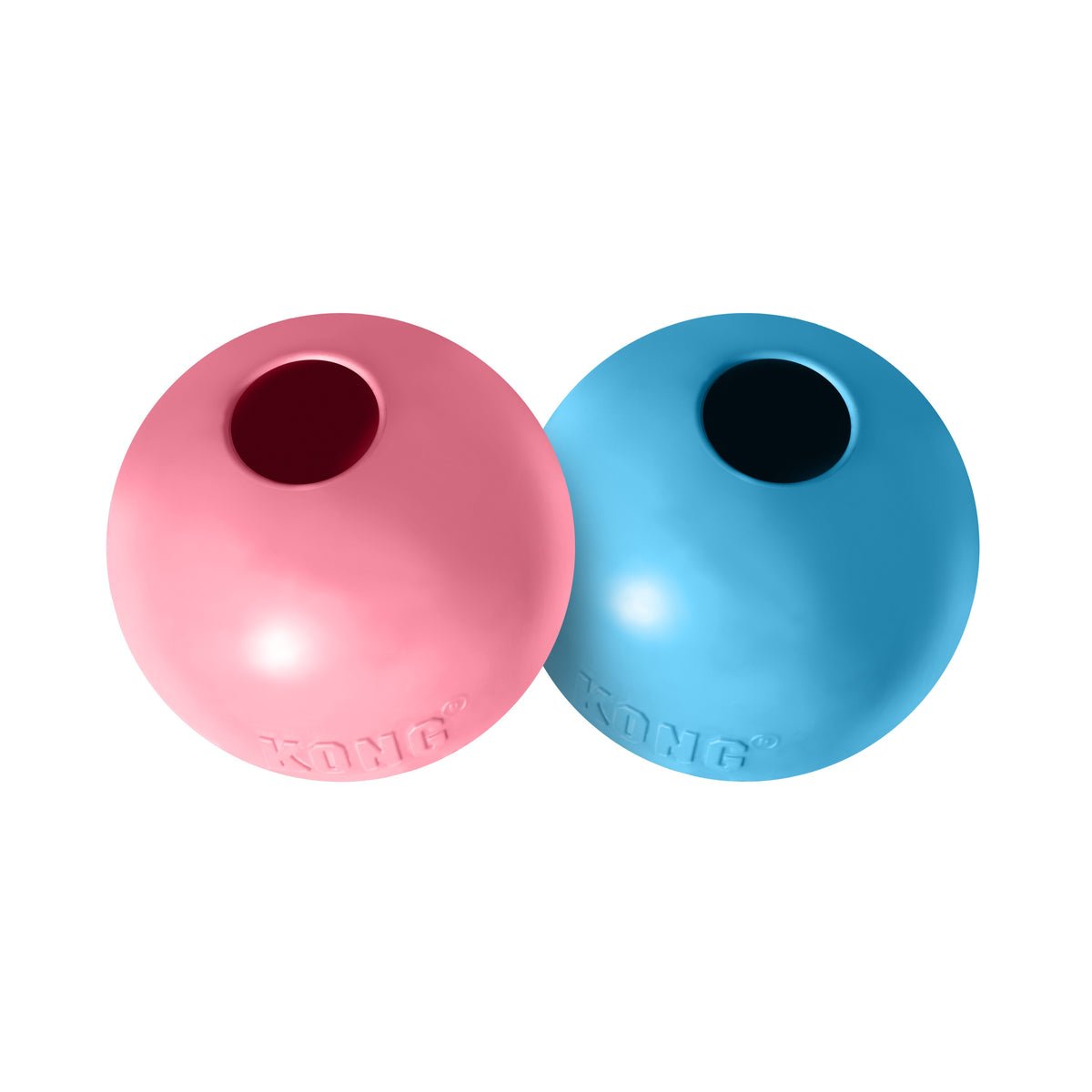 KONG® Puppy Ball w/Hole Fetch Toy Small