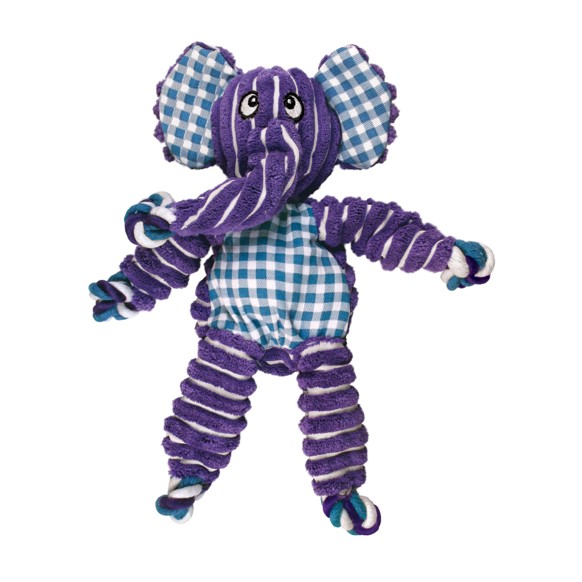 KONG® Floppy Knots Elephant Dog Rope Toy Small/Medium