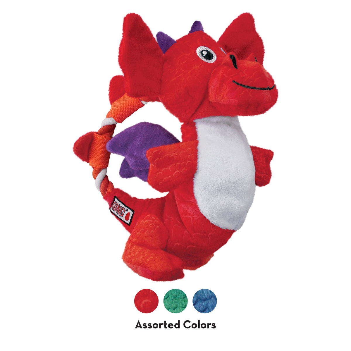 KONG® Dragon Knots Dog Rope Toy Assorted Medium/Large