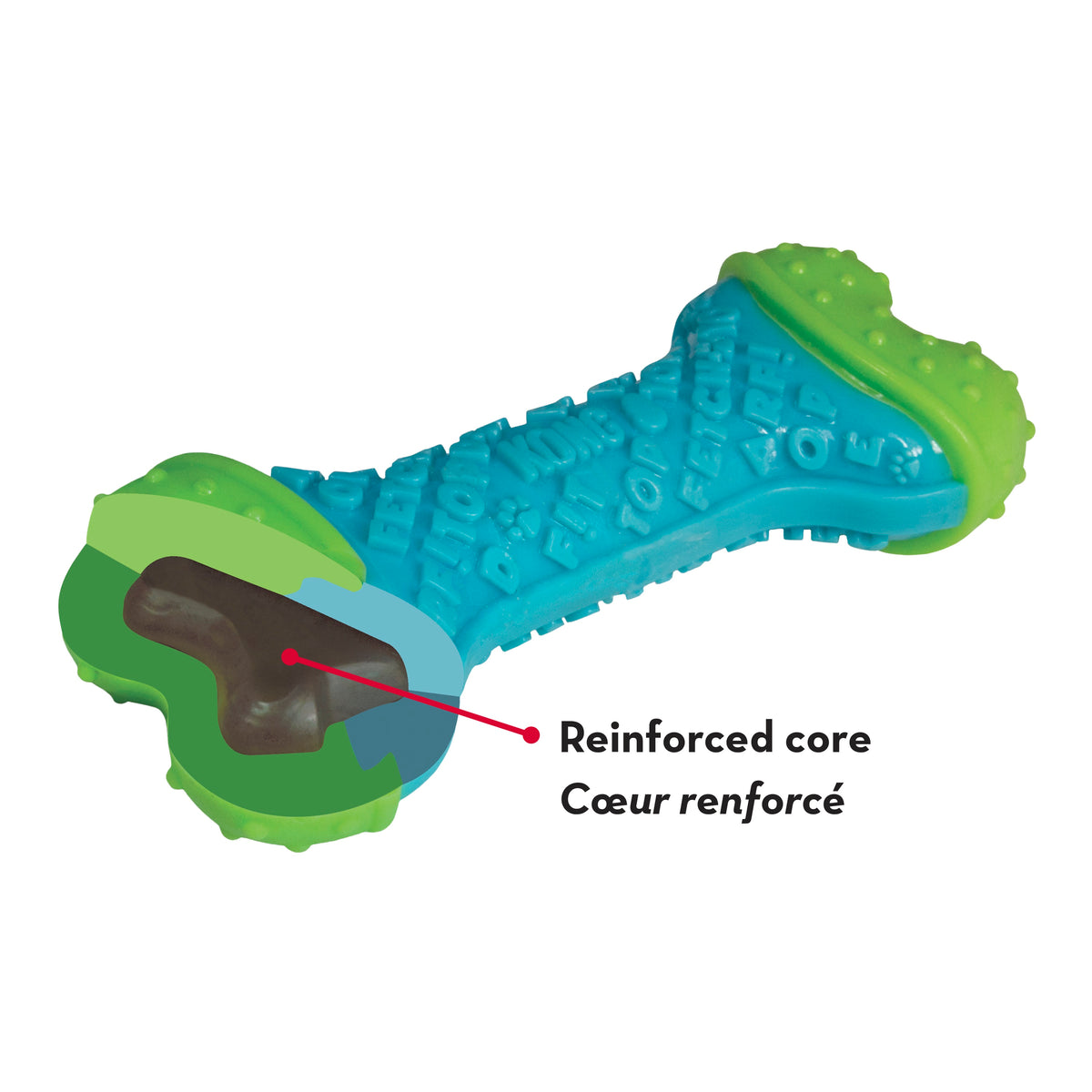 KONG® CoreStrength™ Bone Dog Chew Toy Small/Medium