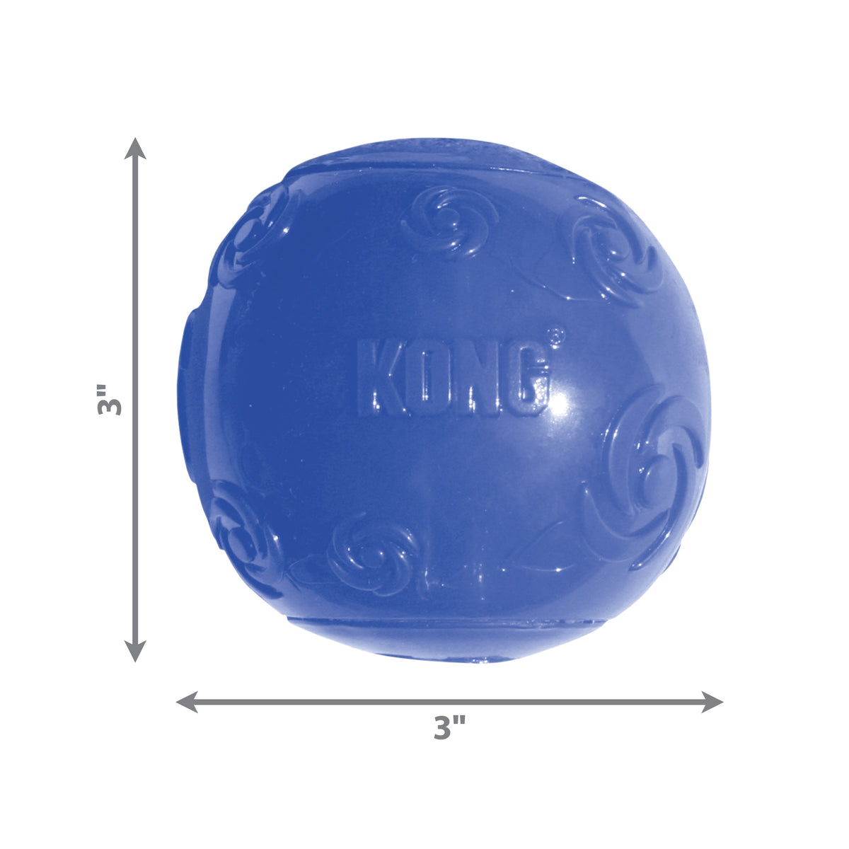 KONG® Squeezz Ball Dog Chew Toy Assorted Large