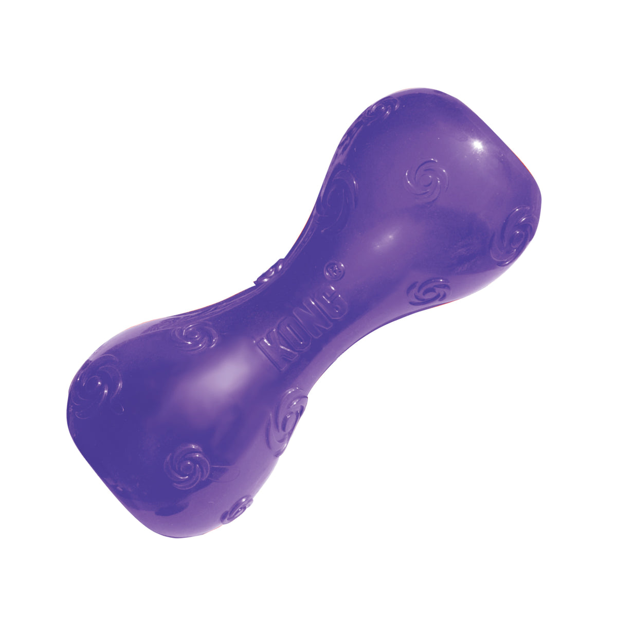 KONG® Squeezz Dumbbell Dog Chew Toy Assorted Large