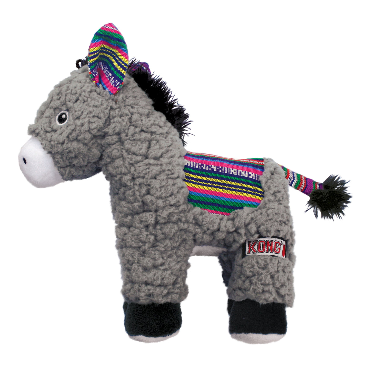 KONG® Sherps Donkey Dog Plush Toy Medium