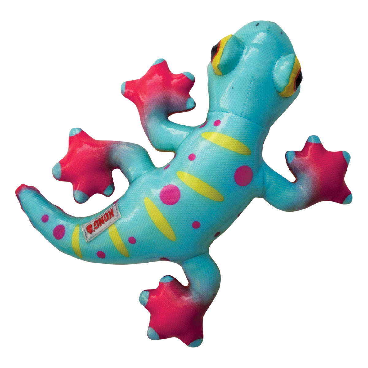 KONG® Shieldz Tropics Gecko Dog Chew Toy Medium