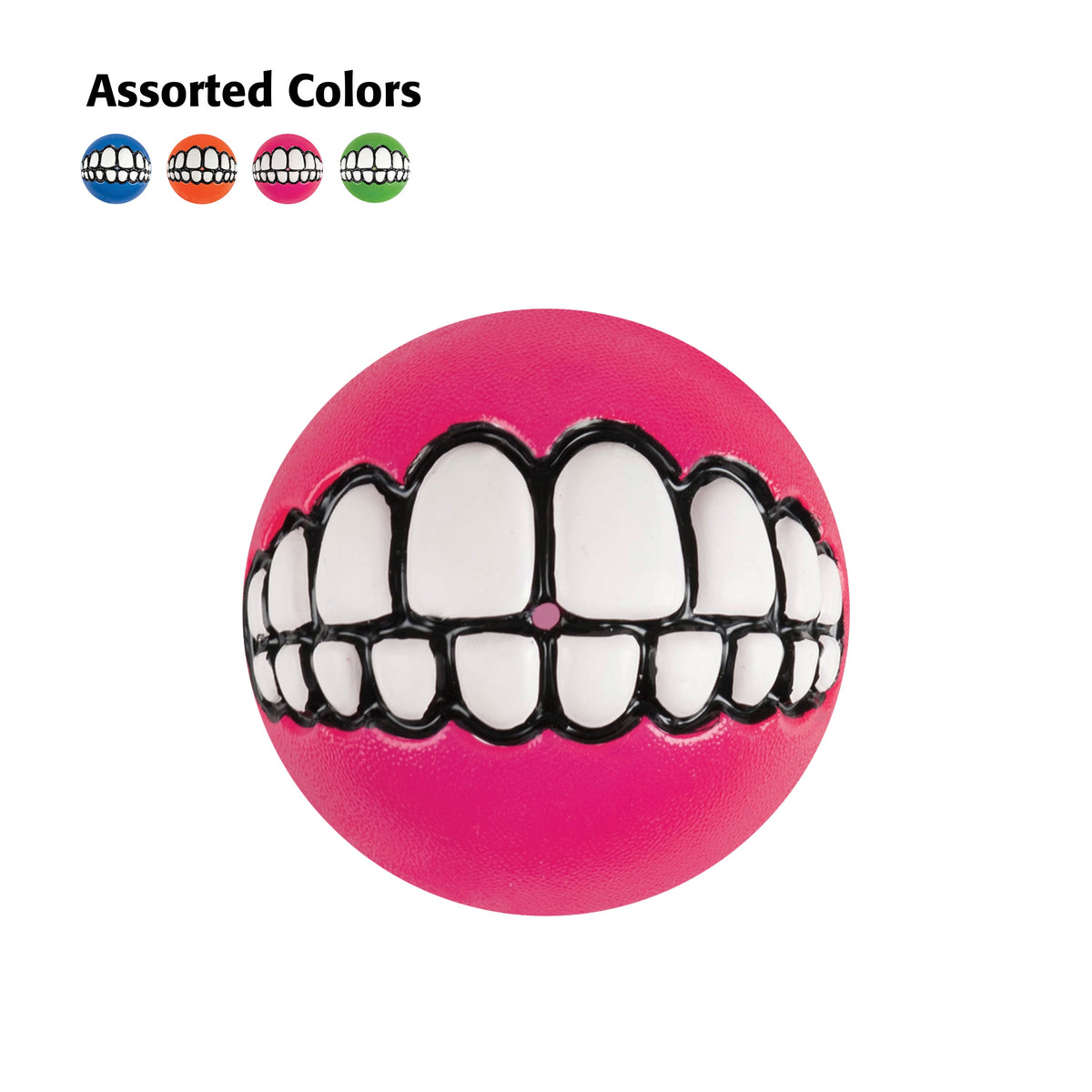 KONG® Grinz by ROGZ® Dog Fetch Toy Assorted Medium