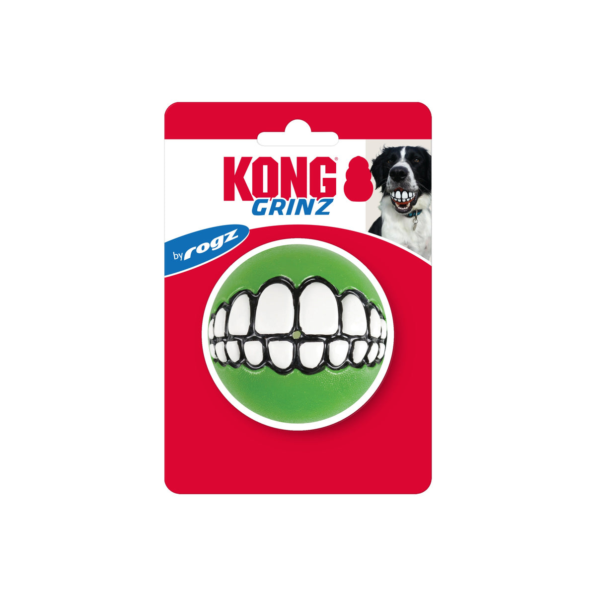 KONG® Grinz by ROGZ® Dog Fetch Toy Assorted Large