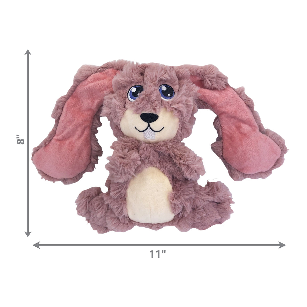 KONG® Scrumplez Bunny Dog Plush Toy Medium