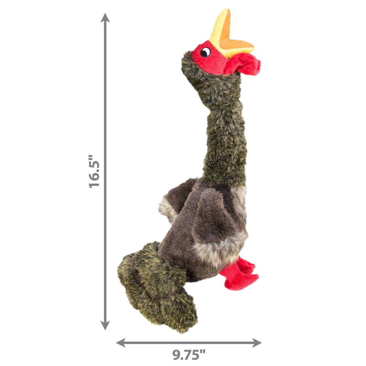 KONG® Shakers™ Honkers Turkey Dog Plush Toy Large