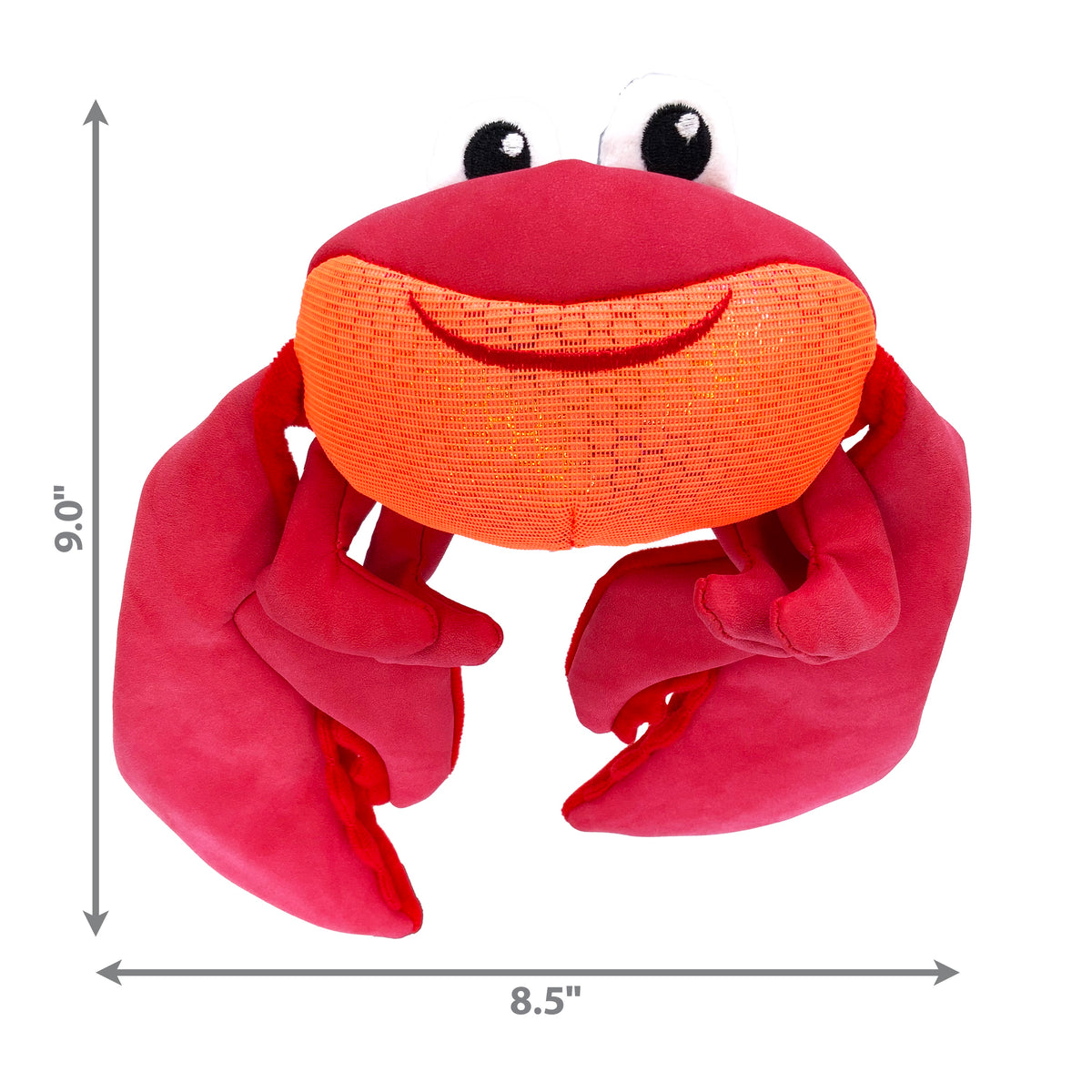 KONG® Shakers™ Shimmy Crab Dog Plush Toy Medium