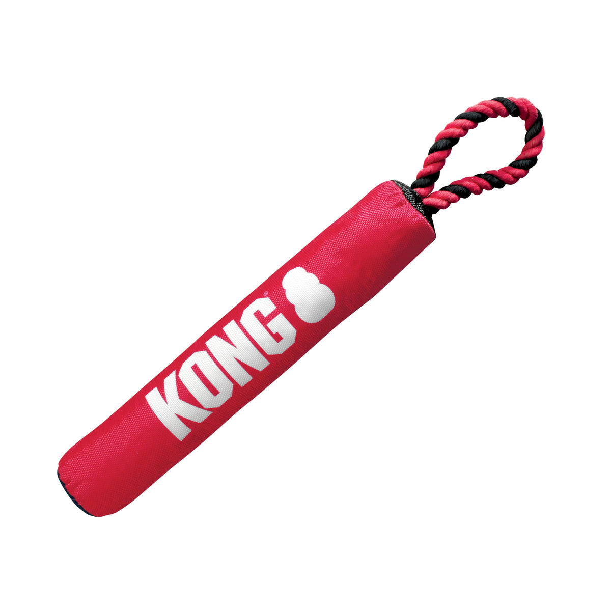 KONG® Signature Stick w/Rope Dog Fetch Toy Medium
