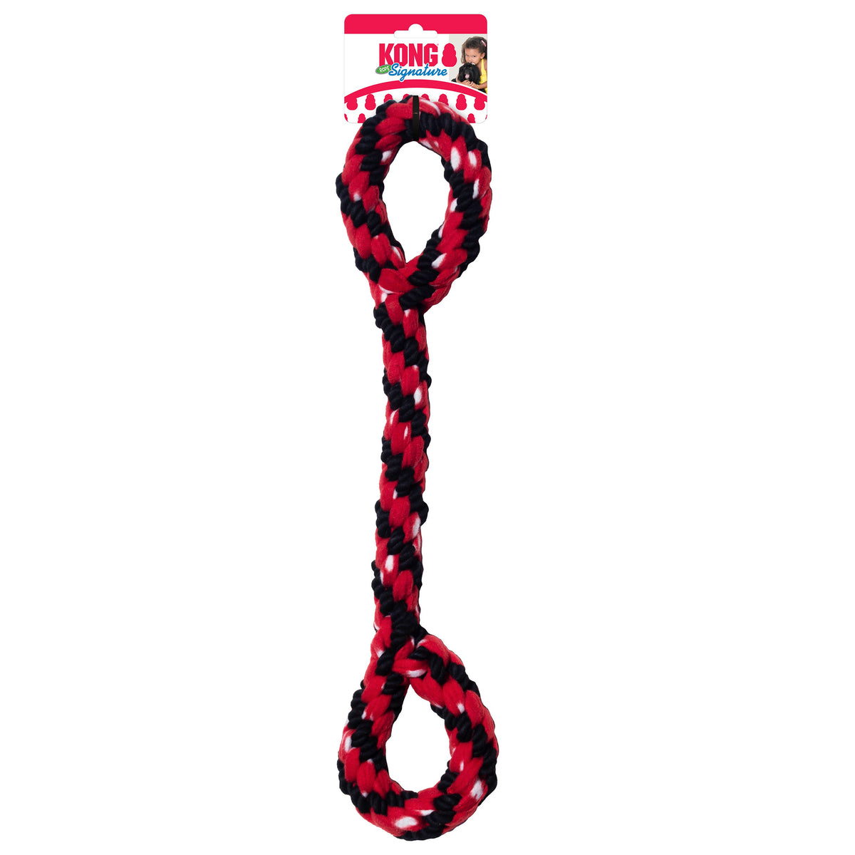 KONG® Signature Rope Double Tug Dog Toy 22"