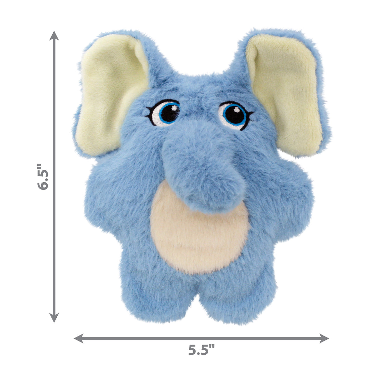 KONG® Snuzzles Kiddos Elephant Dog Plush Toy Small