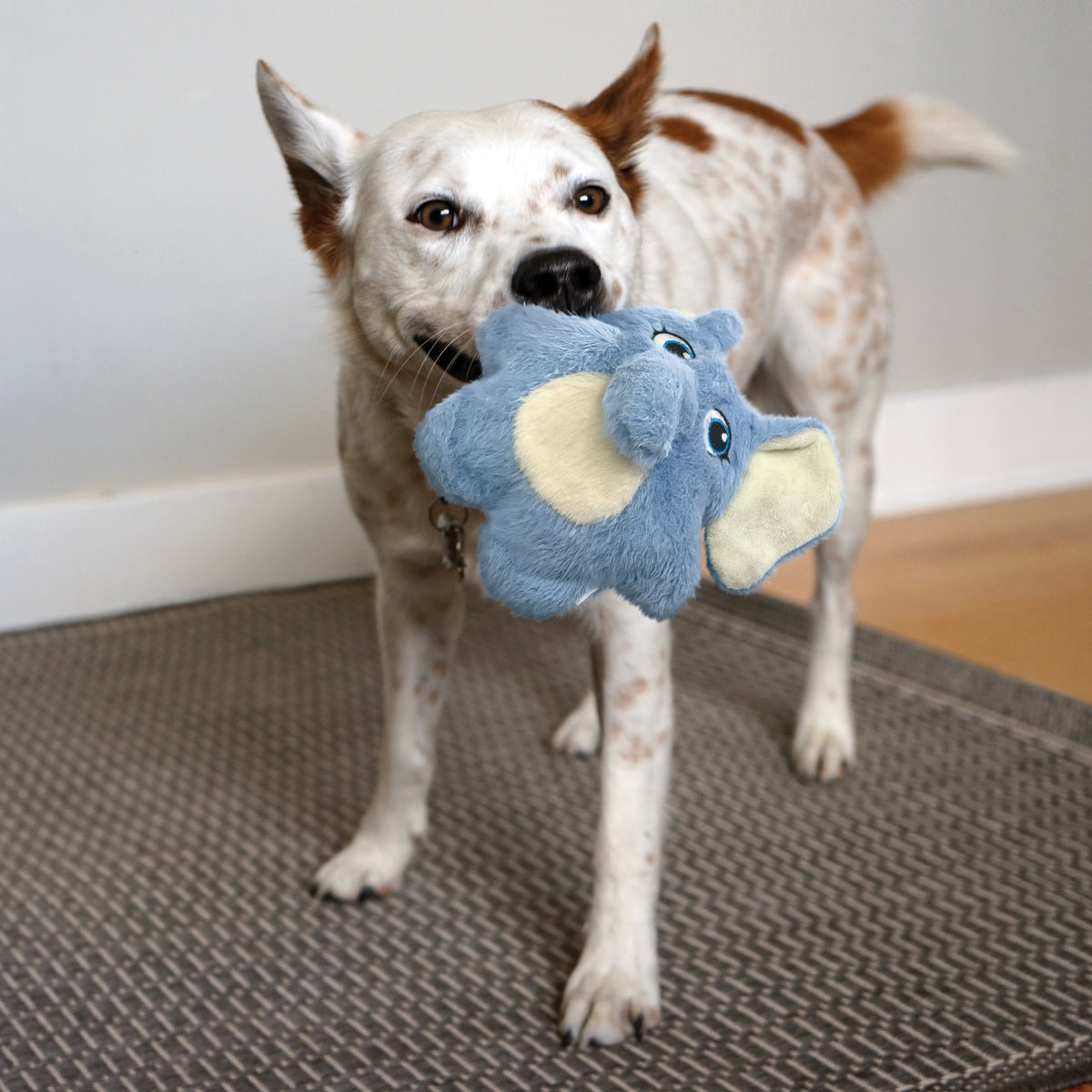 KONG® Snuzzles Kiddos Elephant Dog Plush Toy Small
