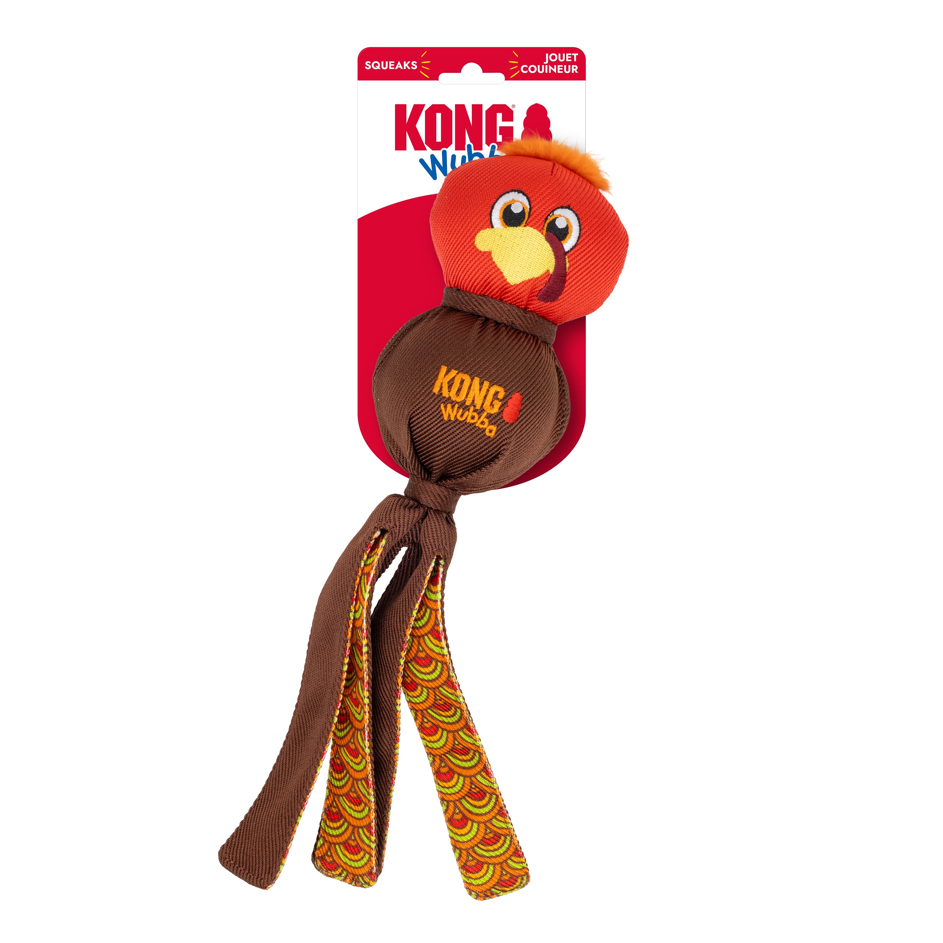 KONG Thanksgiving Wubba® Turkey Red Lg