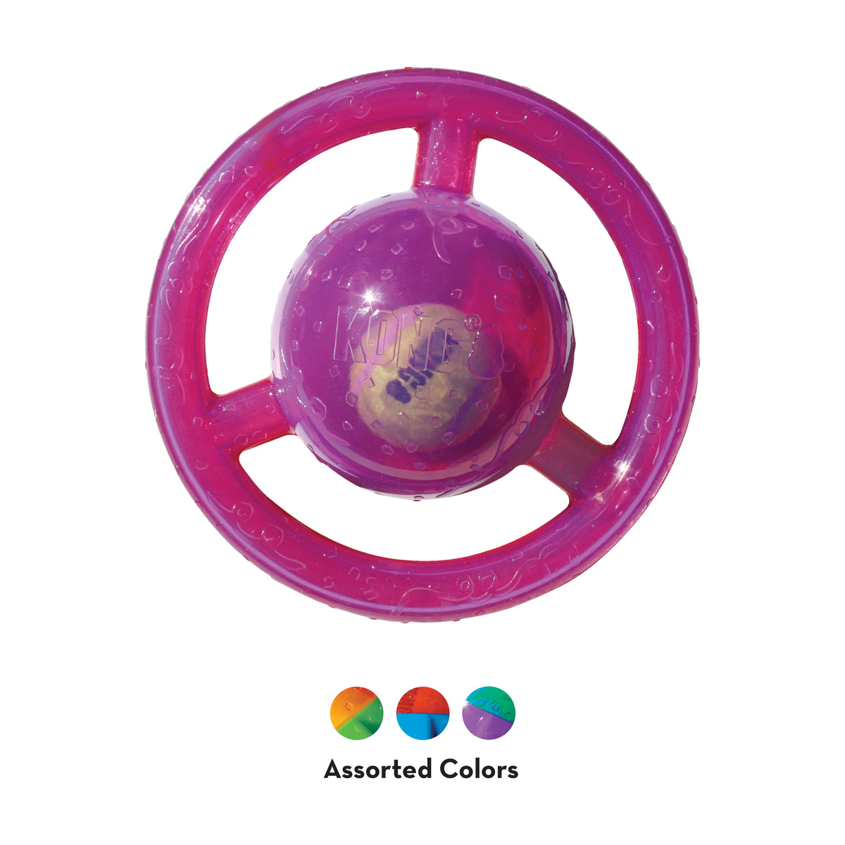 KONG® Jumbler™ Disc Dog Enrichment Toy Assorted Large/XL