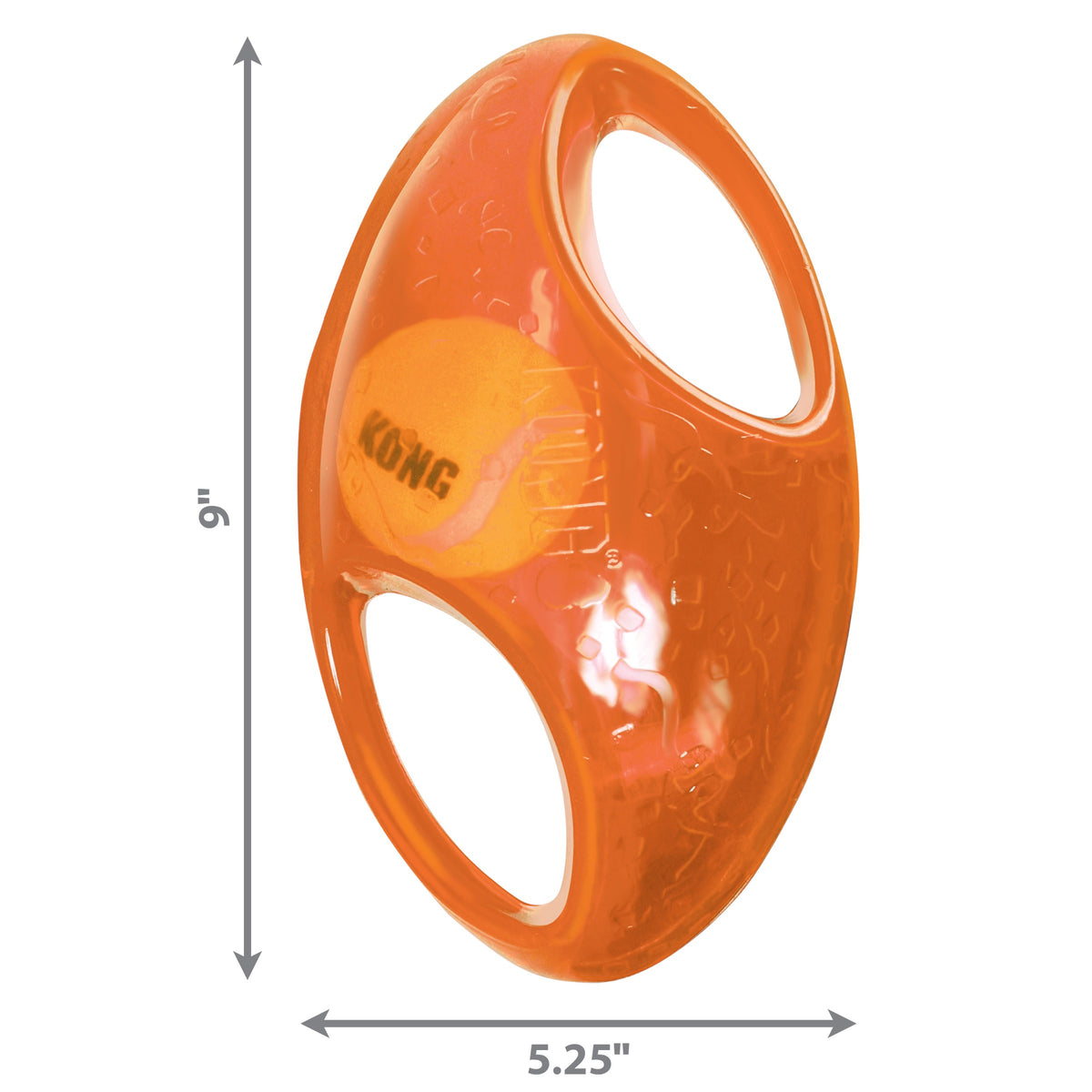 KONG® Jumbler™ Football Dog Enrichment Toy Assorted Large/XL