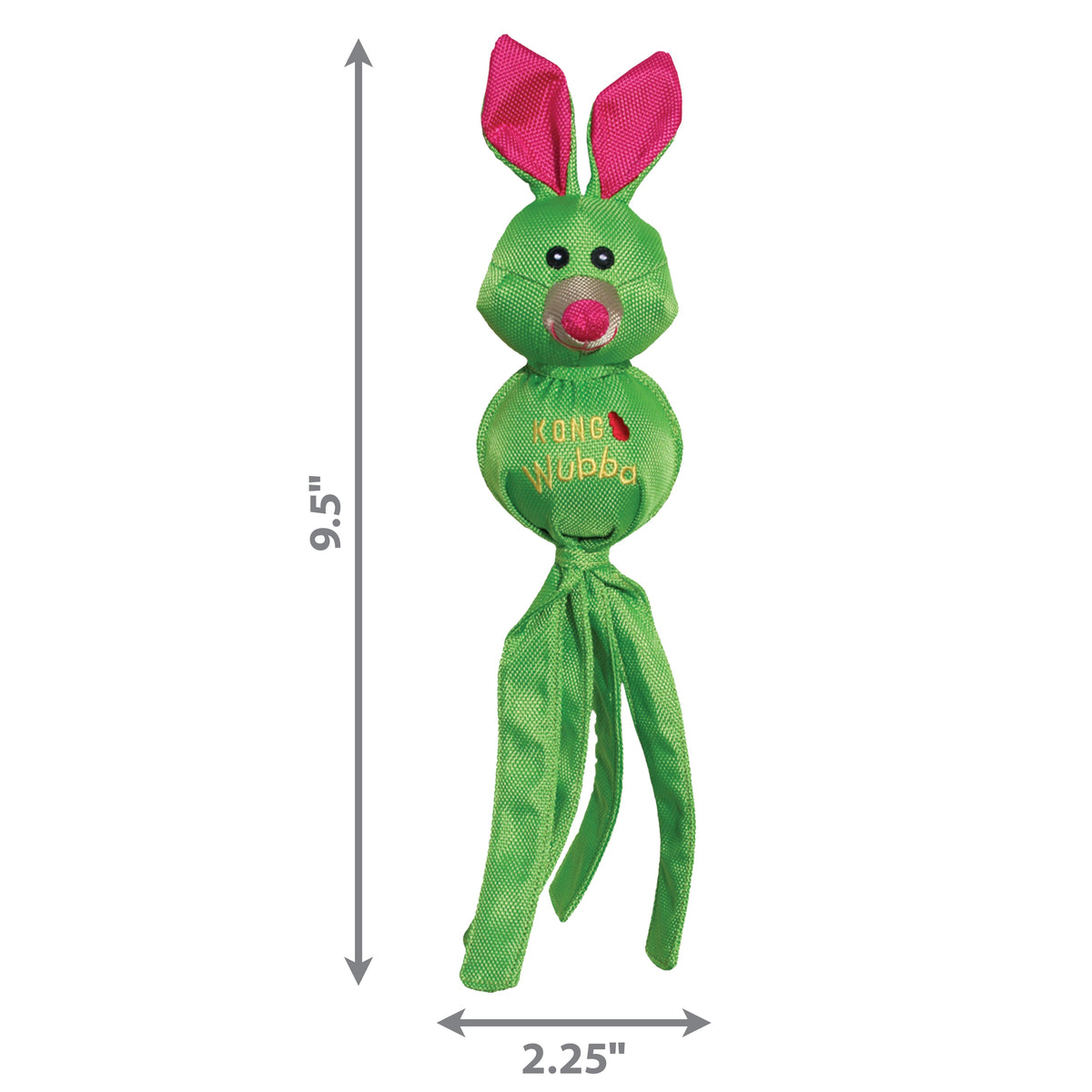 KONG® Wubba™ Friends Ballistic Dog Tug Toy Assorted Small