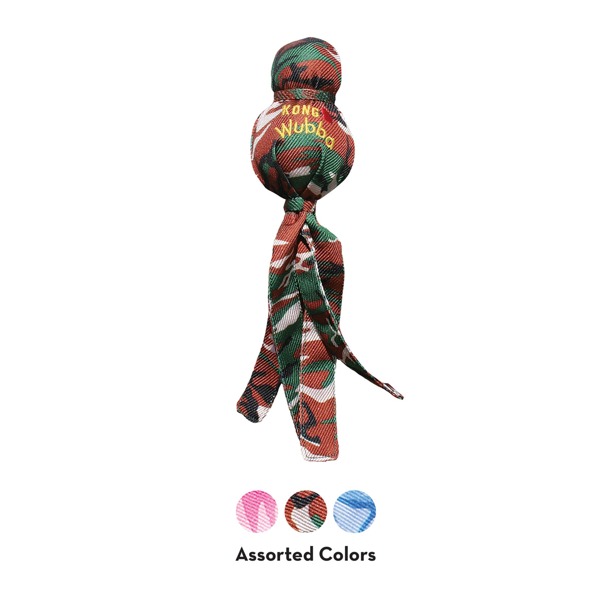 KONG® Wubba Camo Dog Tug Toy Assorted Small
