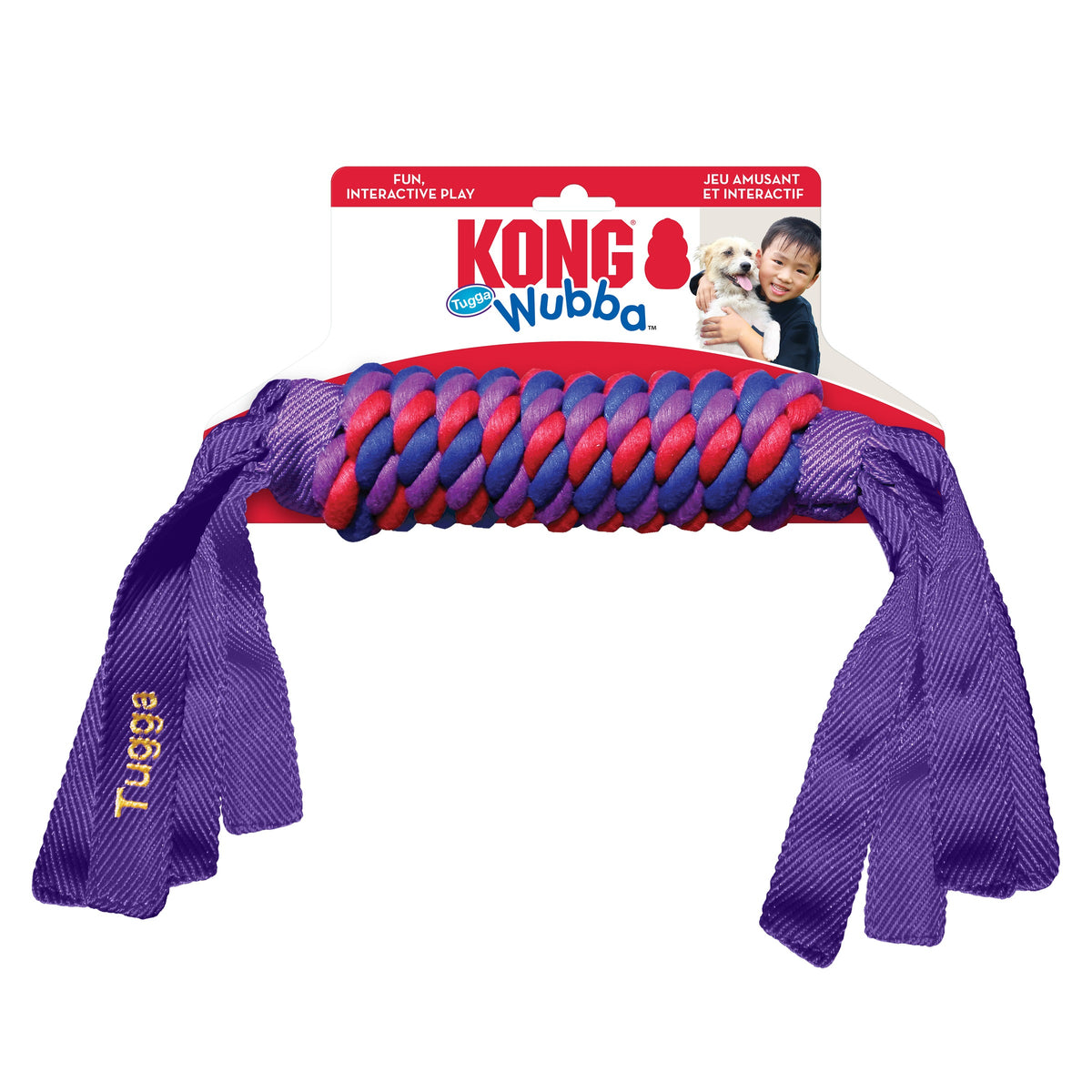 KONG® Tugga Wubba Dog Tug Toy Assorted XL